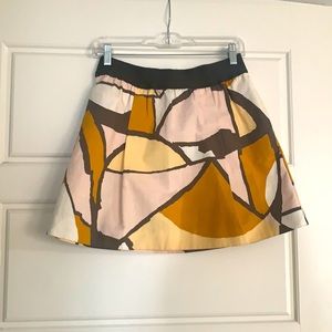 Jcrew mini skirt size 0 with pockets!